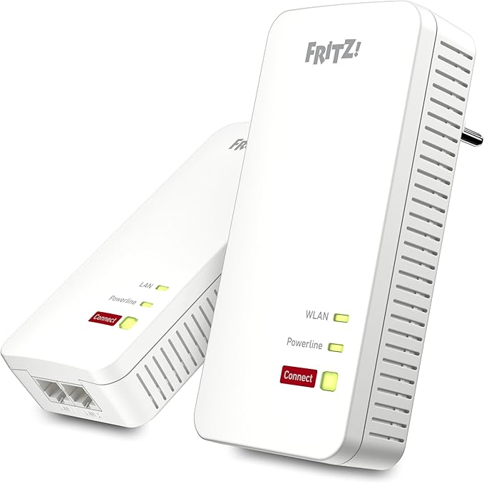 Adaptador PLC con puertos Gigabit y Wi-Fi 6